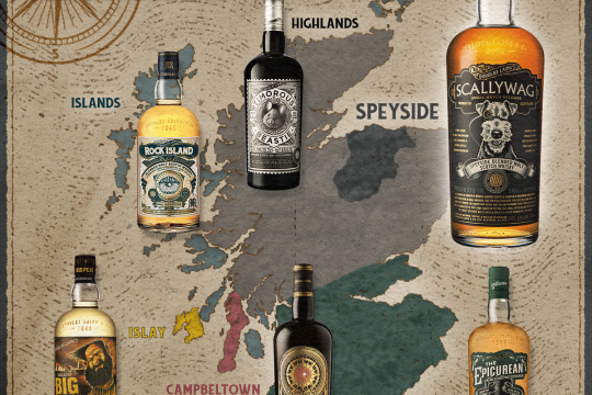 WHISKY RADINICA - Šetnja škotskim regijama