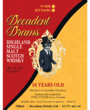 Decadent Drams Clynelish 10 Years Old Exclusively for Fine Stvari - "Lord Pošip"